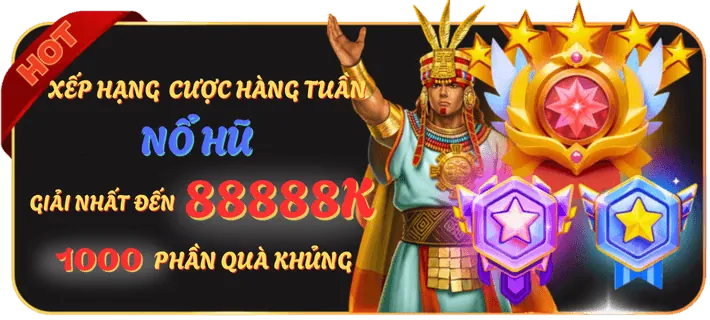 Biểu tượng máy slot với các phần thưởng lớn trên vin77 chính thức